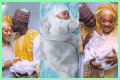 Glimpse of the newborn son of Cute Abiola is shared, his name is unveiled