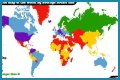 New map compares breast sizes around the world