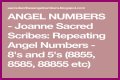 
Repeating Angel Numbers - 8's and 2's  (8822, 8282, 88822 etc)
