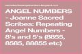 
Repeating Angel Numbers - 8's and 7's  (8877, 8787, 88877 etc)
